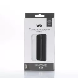 WE Coque de protection TPU APPLE IPHONE XR Transparent