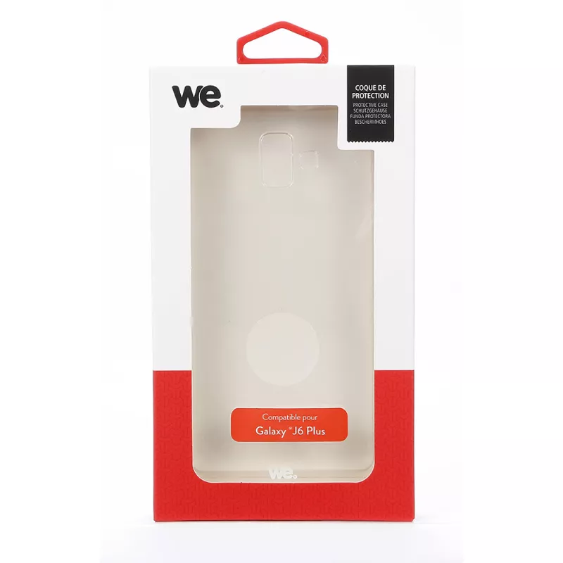 WE Coque de protection TPU SAMSUNG GALAXY J6 Transparent