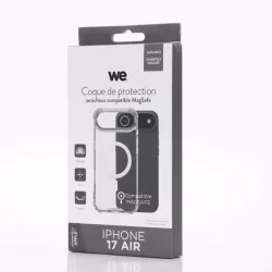 WE Coque de protection MAGSAFE IPHONE 17 AIR Transparent - Antichocs