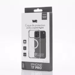 WE Coque de protection MAGSAFE IPHONE 17 PRO Transparent - Antichocs