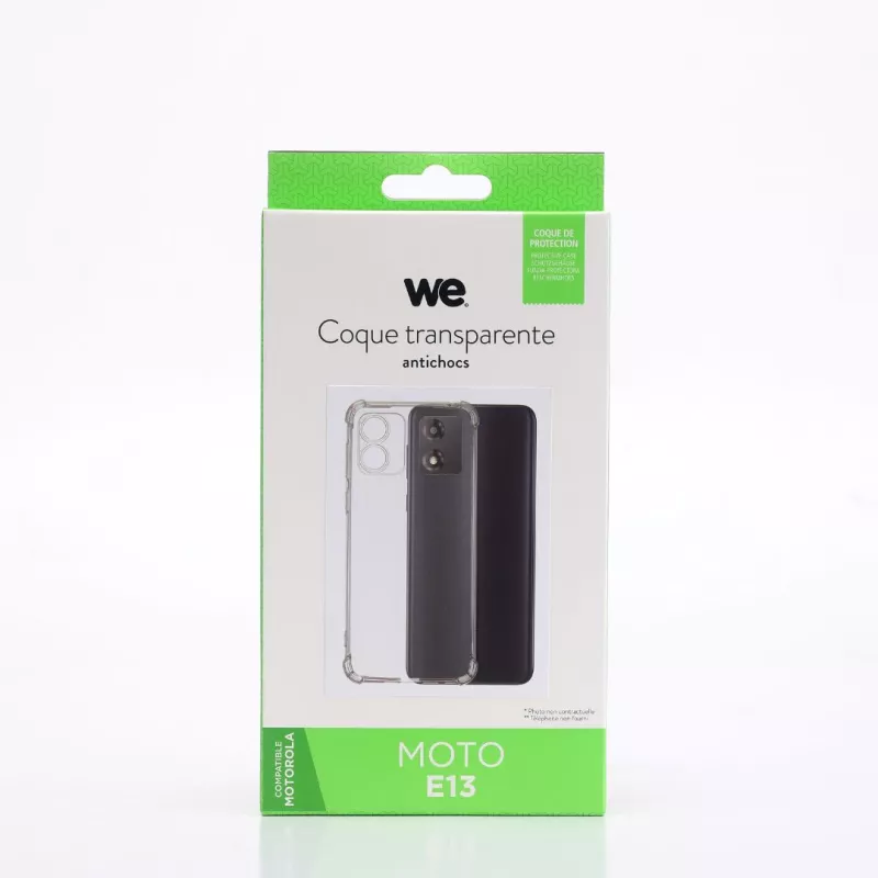 WE Coque de protection TPU MOTOROLA MOTO E13 - REF ED