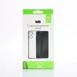 WE Coque de protection TPU MOTOROLA E15 Transparent