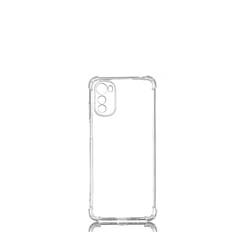 WE Coque de protection TPU MOTOROLA E32 Transparent: Anti-chocs - ultra résistant semi-rigide - apparence du téléphone conservée