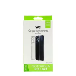 WE Coque de protection TPU MOTOROLA G13 / G23 Transparent