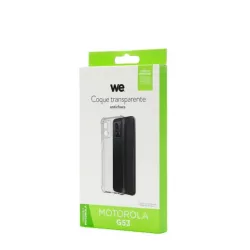 WE Coque de protection TPU MOTOROLA G53 Transparent