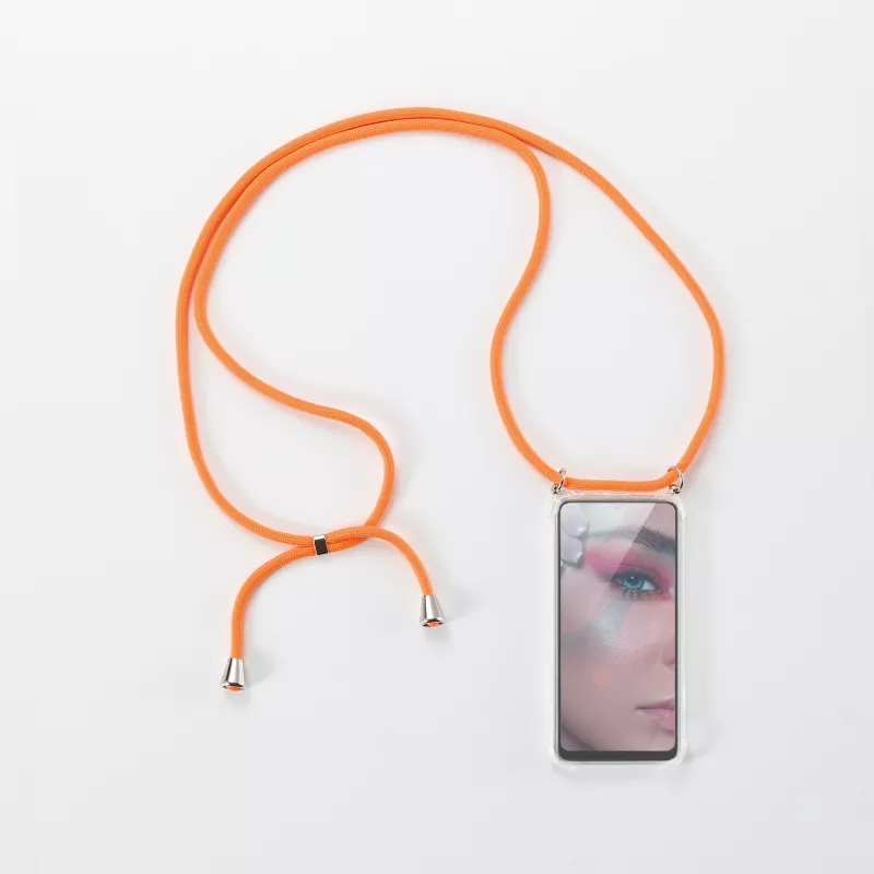 We coque de protection AVEC TOUR DE COU APPLE IPHONE 6/7/8/SE 2020 Orange