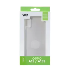 WE Coque de protection TPU OPPO A15/A15S Transparent