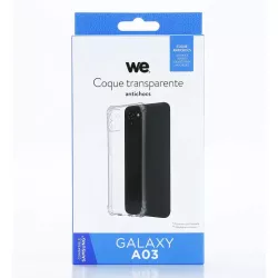 WE Coque de protection TPU SAMSUNG GALAXY A03 Transparent
