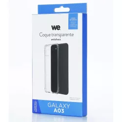 WE Coque de protection TPU SAMSUNG GALAXY A03 Transparent