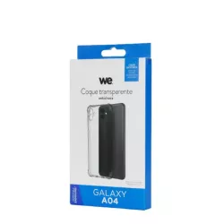 WE Coque de protection TPU SAMSUNG GALAXY A04 Transparent