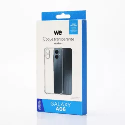 WE Coque de protection TPU SAMSUNG GALAXY A06 Transparent - NON COMMERCIALISE EN FRANCE