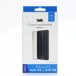 WE Coque de protection TPU SAMSUNG GALAXY A24 4G / A25 5G Transparent