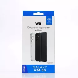 WE Coque de protection TPU SAMSUNG GALAXY A34 5G Transparent