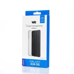 WE Coque de protection TPU SAMSUNG GALAXY A34 5G Transparent
