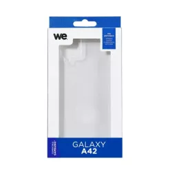 WE Coque de protection TPU SAMSUNG GALAXY A42 Transparent