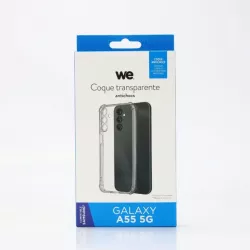 WE Coque de protection TPU SAMSUNG GALAXY A55 5G Transparent