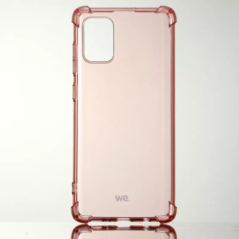 WE Coque de protection TPU SAMSUNG GALAXY A71 Rose