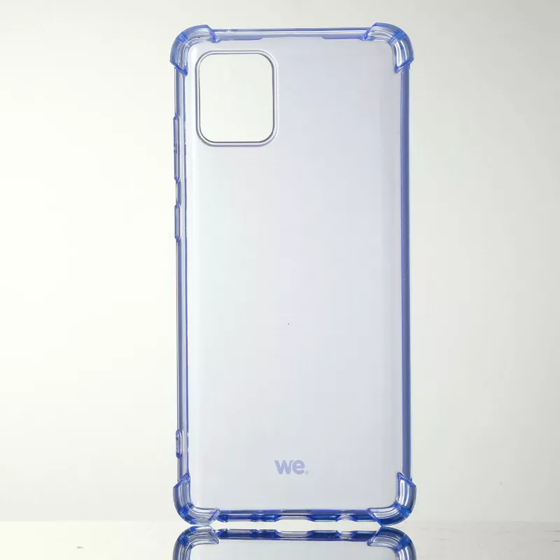 WE Coque de protection TPU SAMSUNG GALAXY NOTE 10 LITE Bleu