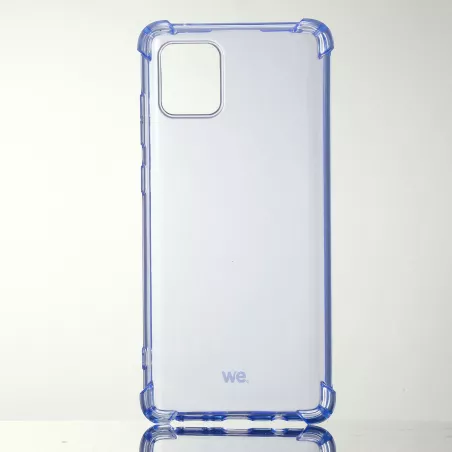 WE Coque de protection TPU SAMSUNG GALAXY NOTE 10 LITE Bleu