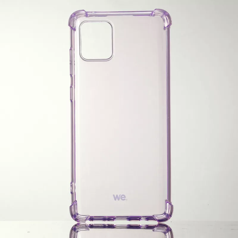 WE Coque de protection TPU SAMSUNG GALAXY NOTE 10 LITE Violet