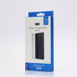 WE Coque de protection TPU SAMSUNG GALAXY S24 Transparent