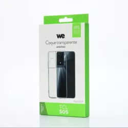 WE Coque de protection TPU TCL 505 Transparent