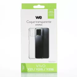 WE Coque de protection TPU VIVO Y21 / Y21S / Y33S Transparent
