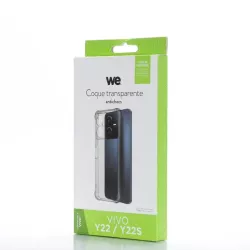 WE Coque de protection TPU VIVO Y22 / Y22S Transparent