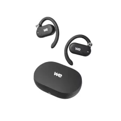 Ecouteurs WE AERONE sans-fil open-ear, arceau réglable, micro intégré, BT V6.0, rechargeable, noir
