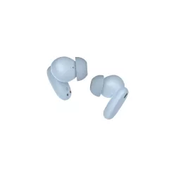 Ecouteurs CLAYRA sans-fil intra, coque transparente, indicateur de charge, ANC, BT V6.0, bleu
