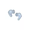 Ecouteurs CLAYRA sans-fil intra, coque transparente, indicateur de charge, ANC, BT V6.0, bleu