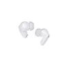 Ecouteurs CLAYRA sans-fil intra, coque transparente, indicateur de charge, ANC, BT V6.0, blanc