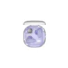 Ecouteurs CLAYRA sans-fil intra, coque transparente, indicateur de charge, ANC, BT V6.0, violet