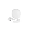 Ecouteurs sans fil FUZE - Bluetooth 5.4, batterie intégrée 30mAh + Boitier de recharge 300mAh, micro intégré, blanc