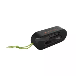 Enceinte BT RMS 5W*2 , lecteur USB/Micro SD, Aux IN, Radio FM, batterie rechargeable de 3000mAh, IP65 , jeu de lumière…