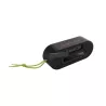 Enceinte BT RMS 5W*2 , lecteur USB/Micro SD, Aux IN, Radio FM, batterie rechargeable de 3000mAh, IP65 , jeu de lumière…