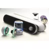 Enceinte BT WE av ecran LCD 10W affichage heure et temperature int dual alarme, lecteur USB/Micro SD Radio FM, Aux in, NOIR