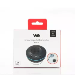 Enceinte Bluetooth IPX7 WATERPROOF, RMS 5W, Batterie rechargeable avec une autonomie de 4-6H, micro intégré, fonction kit-main…