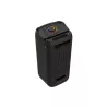 Enceinte de soirée BT RMS 26W , lect USB/Micro SD, Aux IN, Micro IN, Radio FM, 4500mAh, jeu de lumière, poignée de transport…