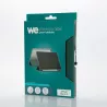 Etui folio WE pour tablette iPad 10.2 - Coloris vert sapin - Fonction support - Dos transparent - Support stylet - 7/8/9 GEN