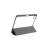 Etui folio WE pour tablette iPad AIR 13" 2024/2025/2026 - Coloris Noir - Fonction support - Dos transparent - Support stylet…