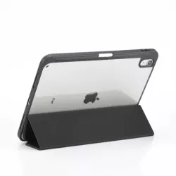Etui folio WE pour tablette iPad 10.9" (iPad 10 2022 / iPad 11 2025 / iPad 12 2026) - Coloris Noir - Fonction support - Dos…