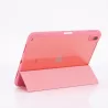 Etui folio WE pour tablette iPad 10.9" (iPad 10 2022 / iPad 11 2025 / iPad 12 2026) - Coloris Rose - Fonction support - Dos…