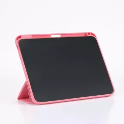 Etui folio WE pour tablette iPad 10.9" (iPad 10 2022 / iPad 11 2025 / iPad 12 2026) - Coloris Rose - Fonction support - Dos…