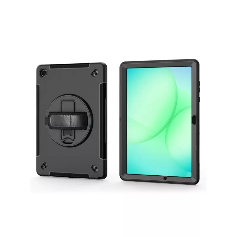 WE Etui antichocs pour Samsung Galaxy Tab A11+ 11" 2025 avec poignée rotative, porte-stylet, protection écran, fonction…