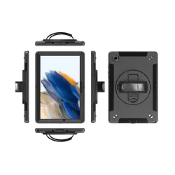 WE Etui antichocs pour Samsung Galaxy Tab A8 10.5 (2021) avec poignée rotative, porte-stylet, protection écran, fonction…