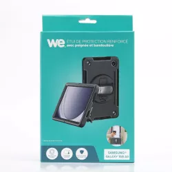 WE Etui antichocs pour Samsung Galaxy Tab A9 8.7 (2023/2025) avec poignée rotative, porte-stylet, protection écran, fonction…
