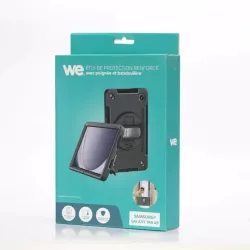 WE Etui antichocs pour Samsung Galaxy Tab A9 8.7 (2023/2025) avec poignée rotative, porte-stylet, protection écran, fonction…