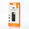 WE Etui folio FERMETURE AIMANTEE XIAOMI REDMI 14C noir