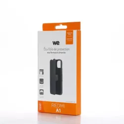 WE Etui folio AIMANTE XIAOMI REDMI A1 / A2 Noir